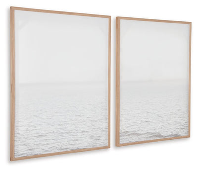 Cashall - Gray - Wall Art Set (Set of 2).