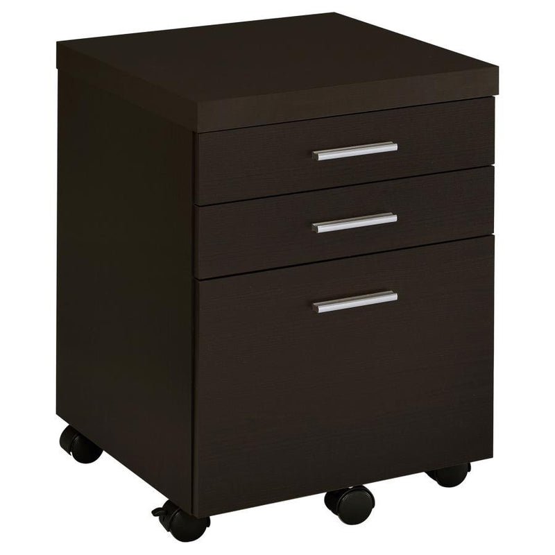 Skylar - 3-drawer Mobile File Cabinet.