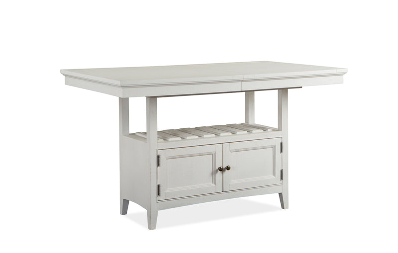 Heron Cove - Counter Table - Chalk White.