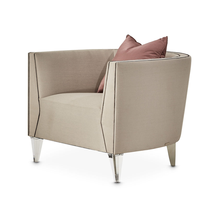 Linea - Matching Chair - Metallic/SilverMist