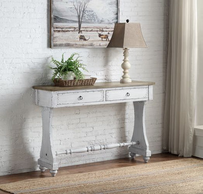 Carminda - Console Table - White - Grand Furniture GA