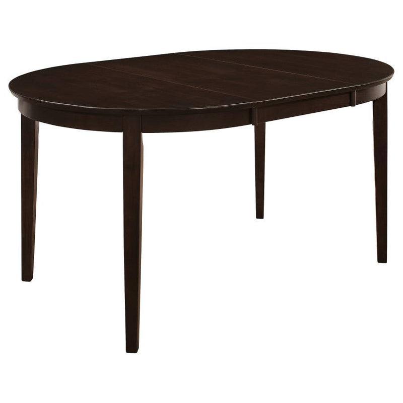 Gabriel - Oval Dining Table - Cappuccino - Dining Tables - Grand Furniture GA