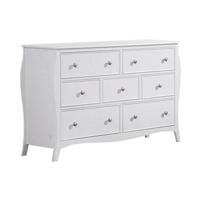 Dominique - 7-Drawer Dresser - White.