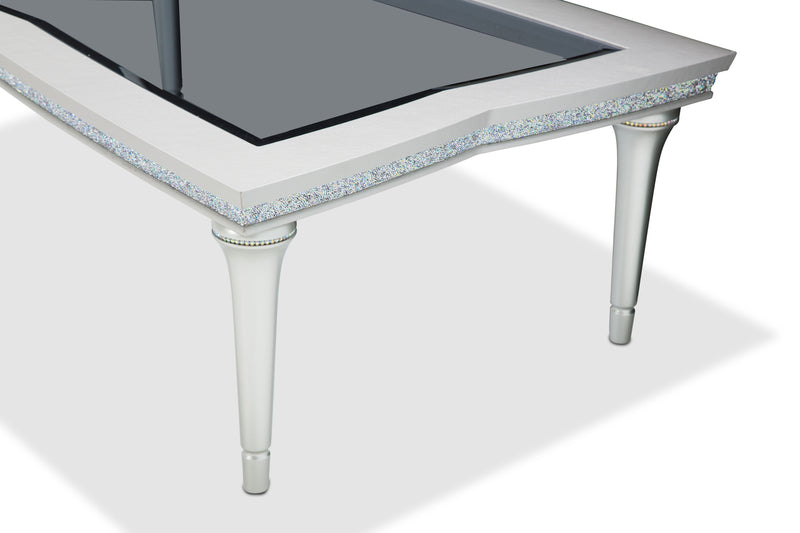 Melrose Plaza - Rectangular Cocktail Table - Dove