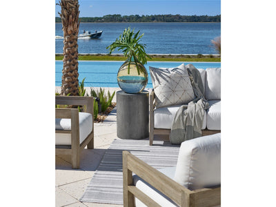 Coastal Living Outdoor - Oahu Side Table - Dark Gray.