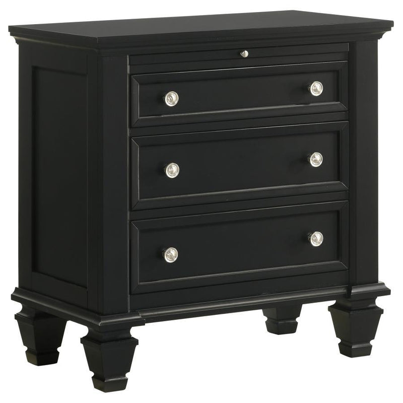 Sandy Beach - 3-drawer Nightstand - Grand Furniture GA