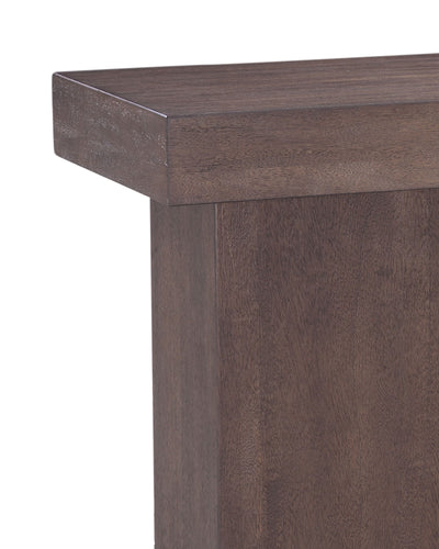 Padula - Oak Console - Brown