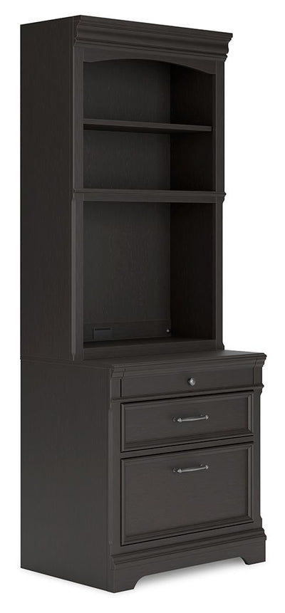 Beckincreek - Black - Bookcase.