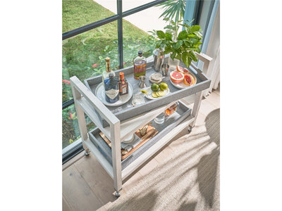 Weekender Coastal Living Home - Jupiter Bar Cart - White