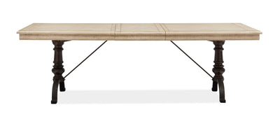 Harlow - Rectangular Dining Table - Weathered Bisque.