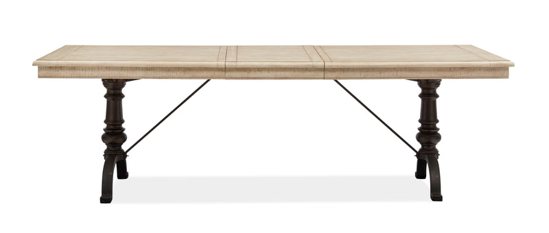 Harlow - Rectangular Dining Table - Weathered Bisque.