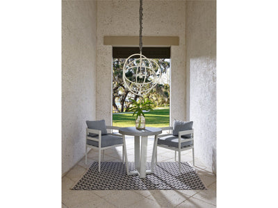 Coastal Living Outdoor - South Beach Patio Table - Pearl Silver.