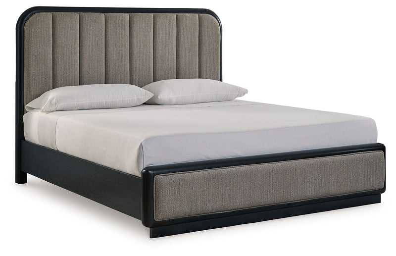 Rowanbeck - Upholstered Panel Bed