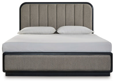 Rowanbeck - Upholstered Panel Bed