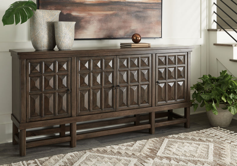 Braunell - Brown - Accent Cabinet.