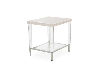 Camden Court - End Table - Pearl.