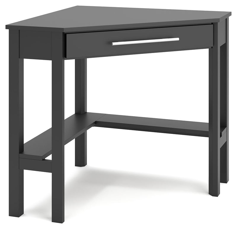 Otaska - Black - Home Office Corner Desk