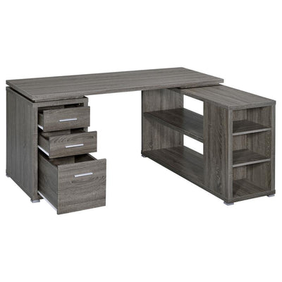 Yvette - L-shape Office Desk - Grand Furniture GA