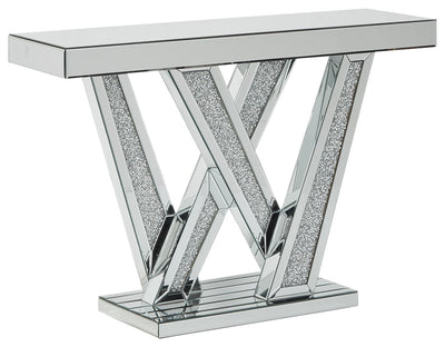 Gillrock - Metallic - Console Table.