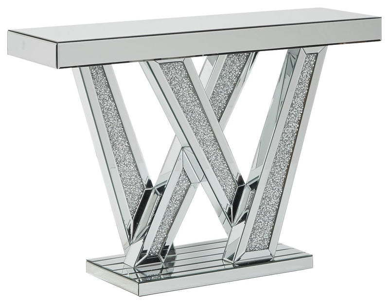 Gillrock - Metallic - Console Table.