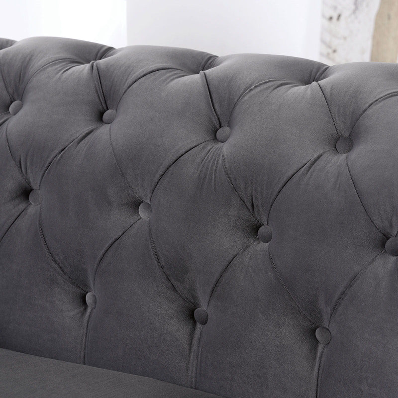 Castellon - Loveseat - Dark Gray