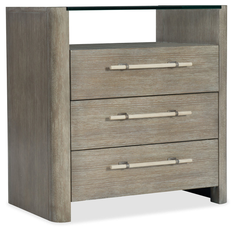 Affinity - 3-Drawer Nightstand - Accent Nightstands - Grand Furniture GA