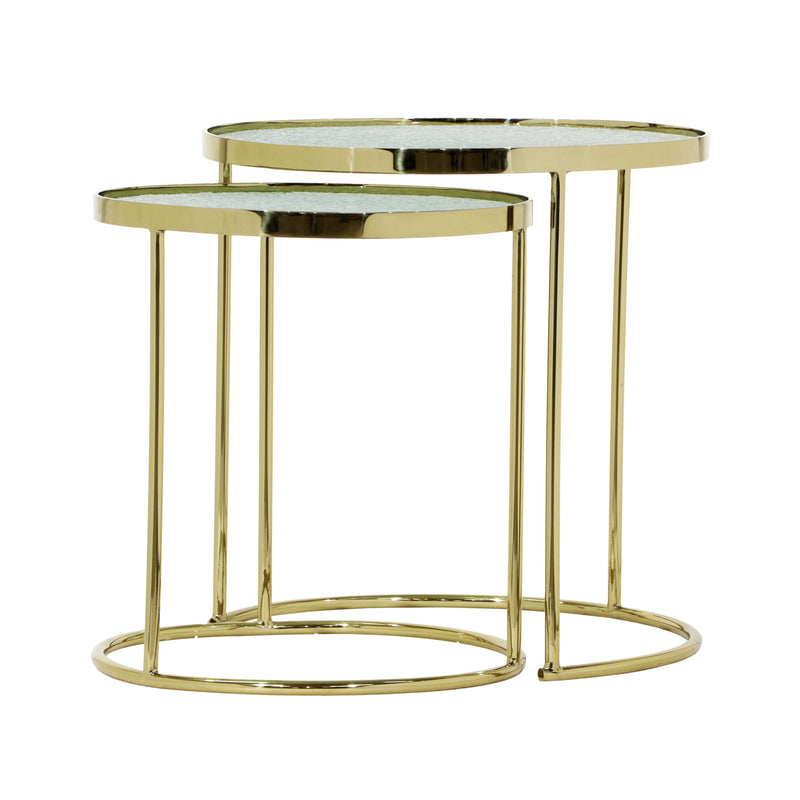 Bridget - Nesting Tables - Gold