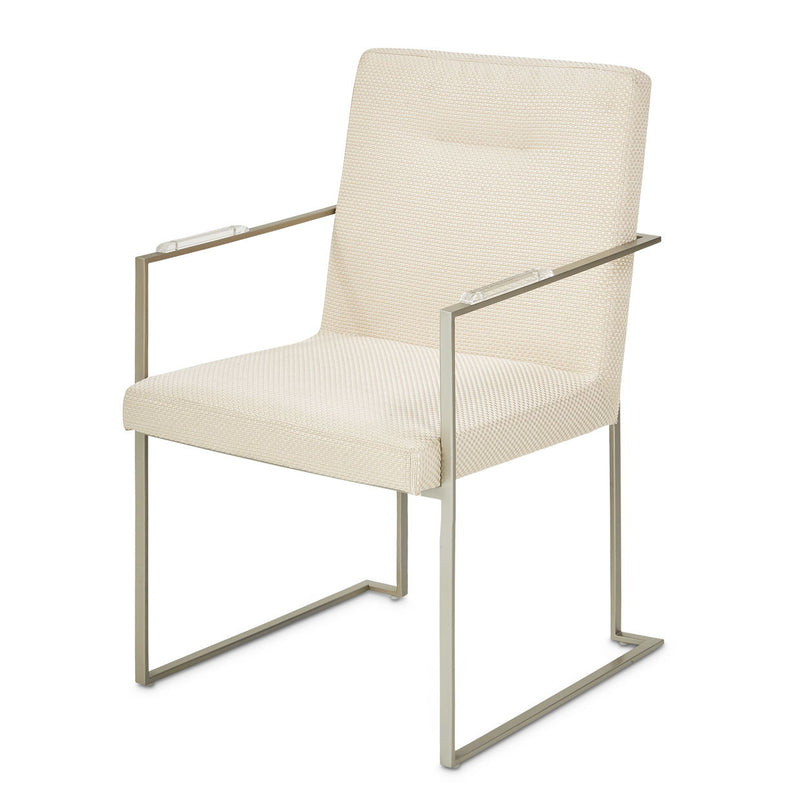 Laguna Ridge - Arm Chair - Brushed Silver