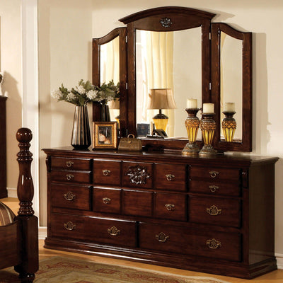 Tuscan - Dresser - Glossy Dark Pine - Grand Furniture GA