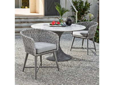 Coastal Living Outdoor - Santa Cruz Dining Table  - Dark Gray.