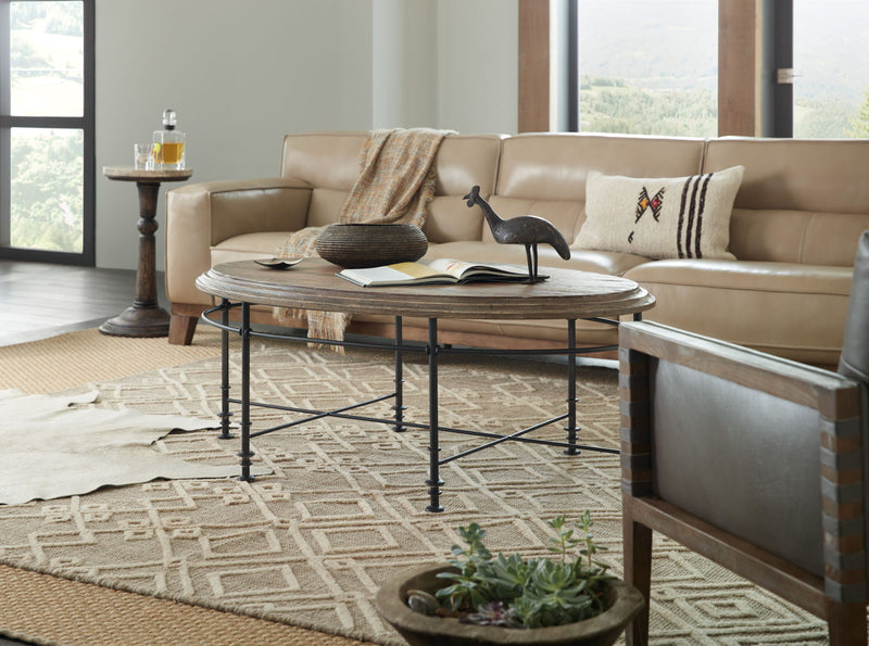 La Grange - Faison Oval Cocktail Table