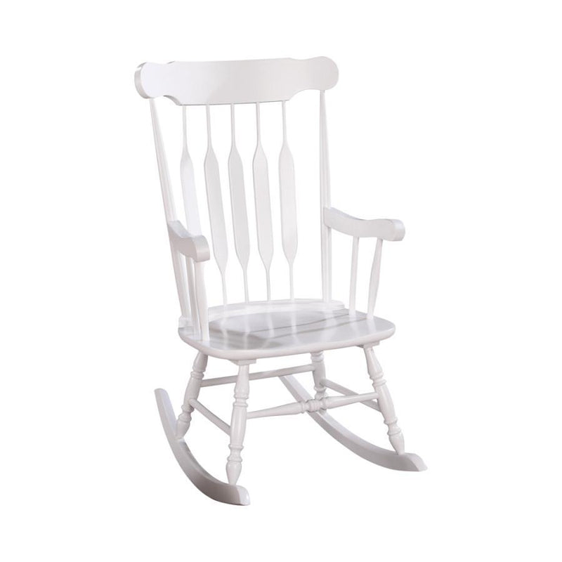 Gina - Back Rocking Chair - White.