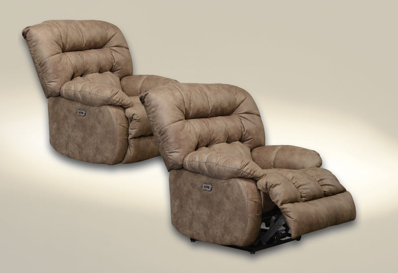 Benny - Power Wall Hugger Recliner - Coffee - 43"