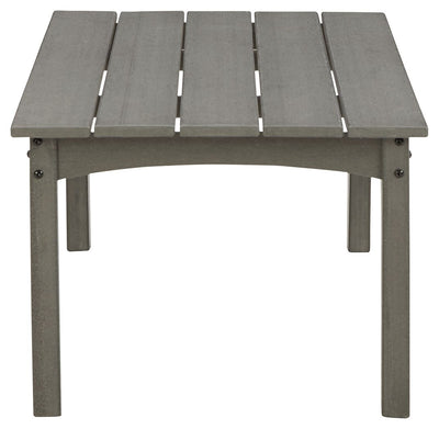Visola - Gray - Rectangular Cocktail Table.