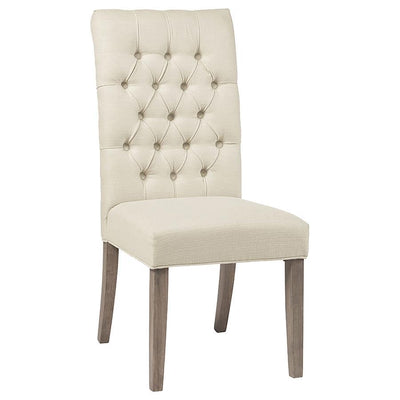 Douglas - Tufted Back Dining Chairs (Set of 2) - Vineyard Oak.
