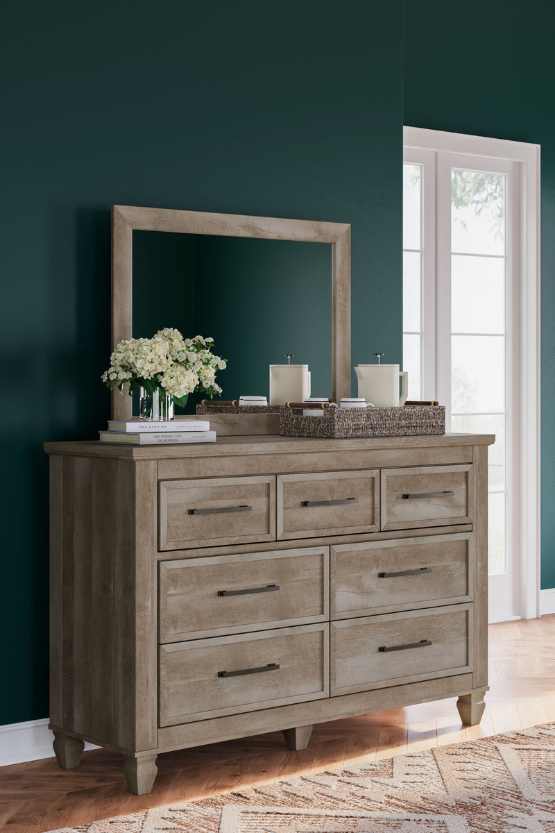 Yarbeck - Sand - Dresser And Mirror.