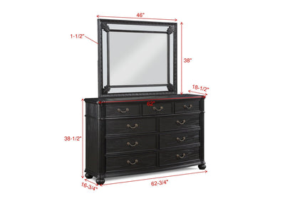 Kingsbury - Dresser - Black