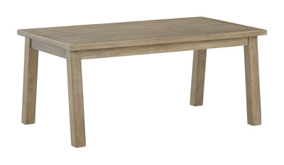 Barn Cove - Brown - Rectangular Cocktail Table.