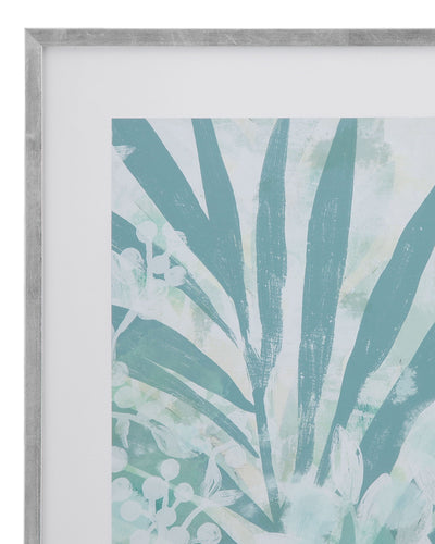 Aqua Palms II - Light Blue