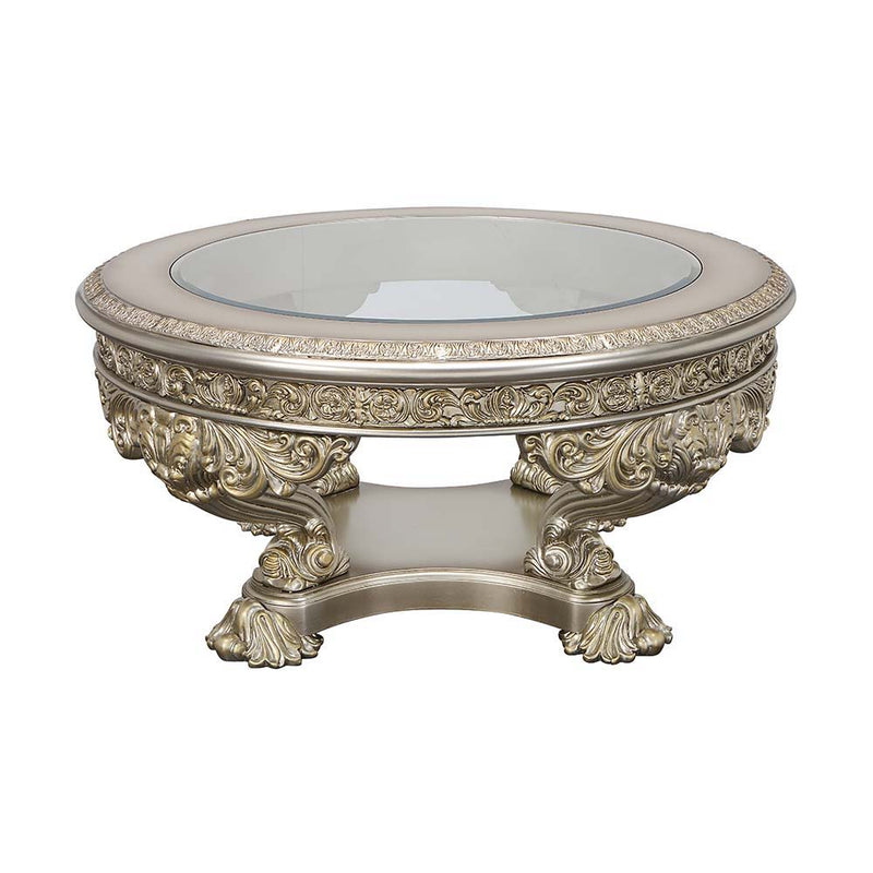 Danae - Coffee Table - Champagne & Gold Finish - Grand Furniture GA