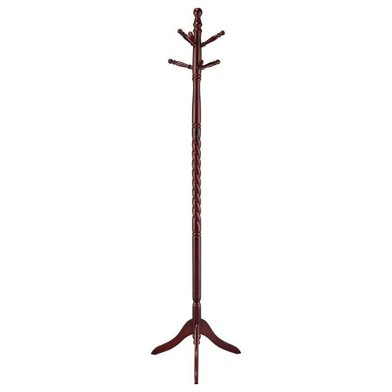 Riona - 2-Tier Coat Rack - Merlot.