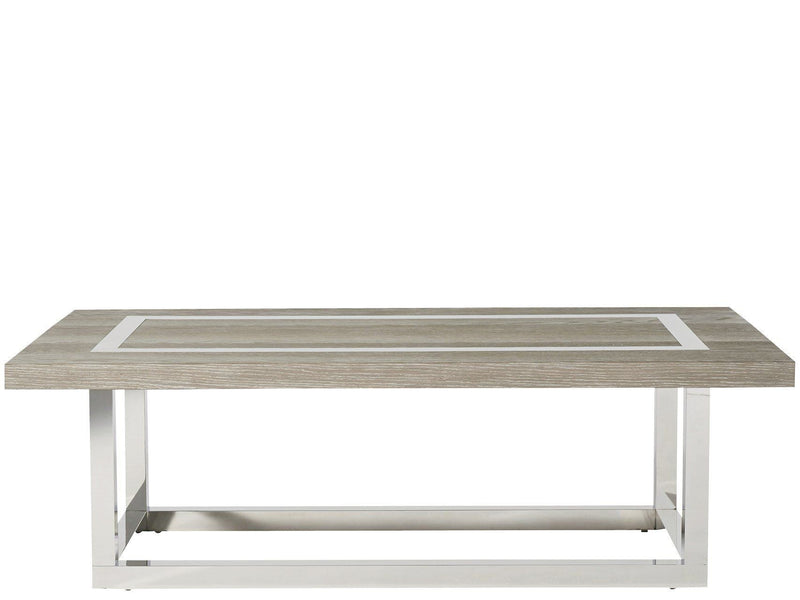 Modern - Wyatt Cocktail Table - Pearl Silver