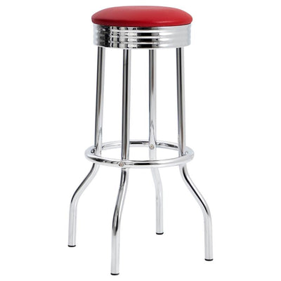 Theodore - Upholstered Top Bar Stools (Set of 2)