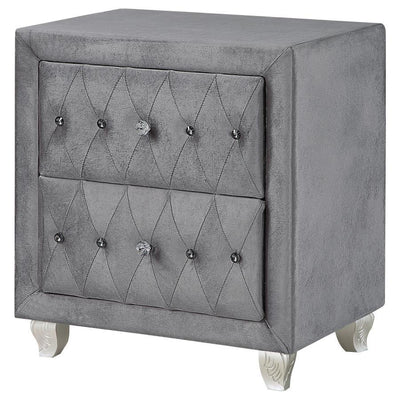 Deanna - 2-drawer Rectangular Nightstand - Grand Furniture GA