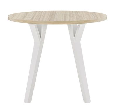 Grannen - White - Round Dining Table.