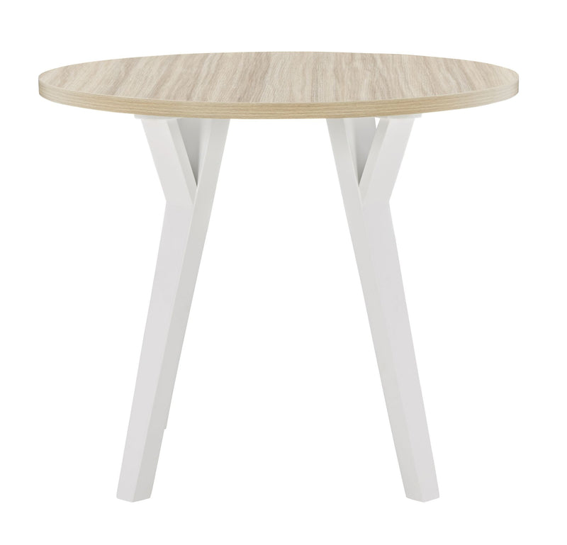 Grannen - White - Round Dining Table.