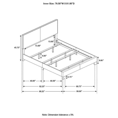 Dorian - Upholstered Bed - Grand Furniture GA