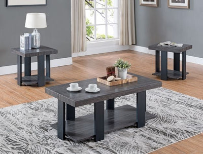 Randy - 3 Piece Cocktail Set - Gray - Grand Furniture GA