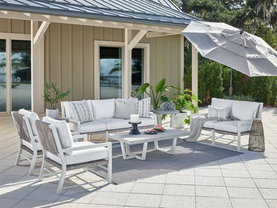 Coastal Living Outdoor - Tybee Sofa - Pearl Silver.