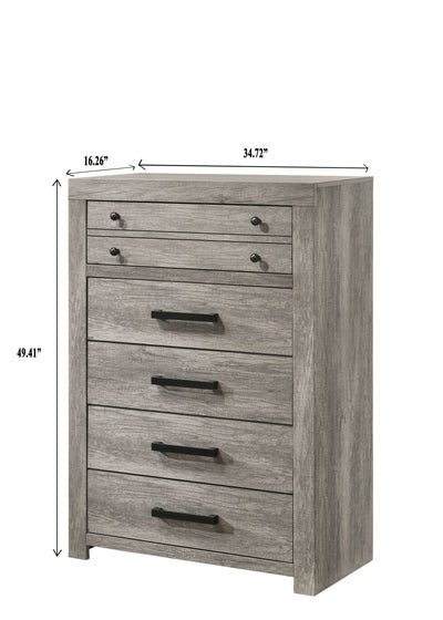 Tundra - Chest - Gray - Grand Furniture GA